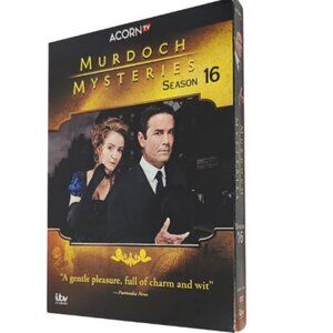 Murdoch Mysteries Season 16 DVD Brand New Box Set US